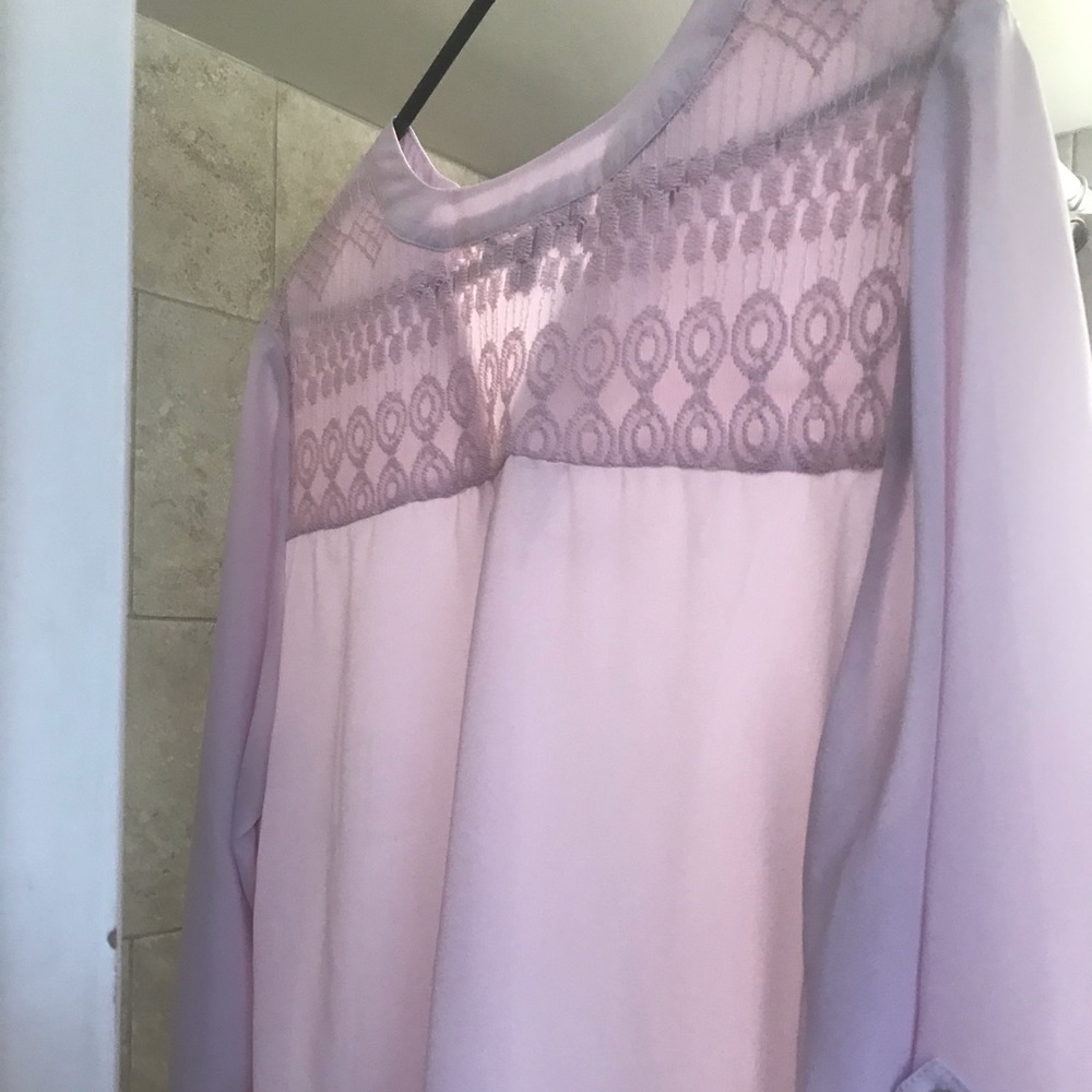 Sexy Lavender Blouse   L